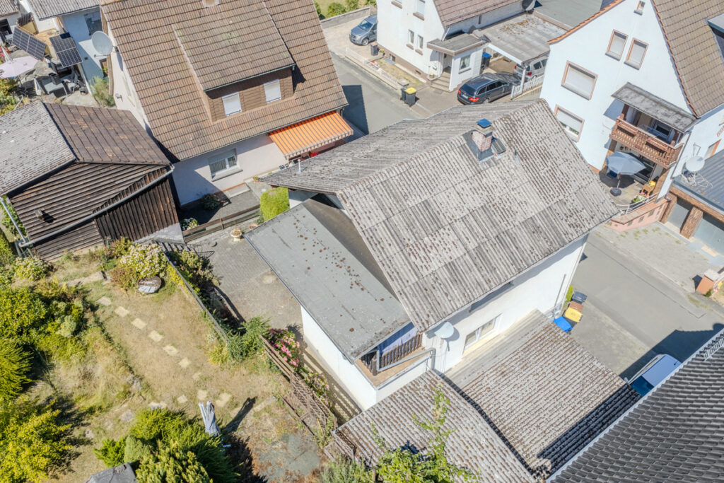 Ansicht mit Garten