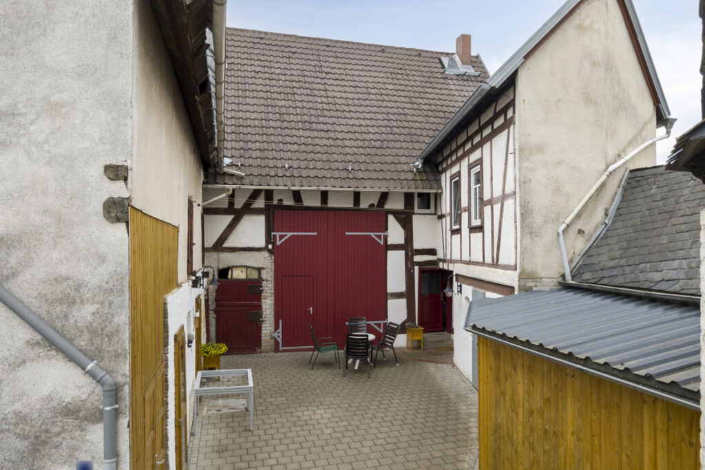 Haus mit Hoffläche