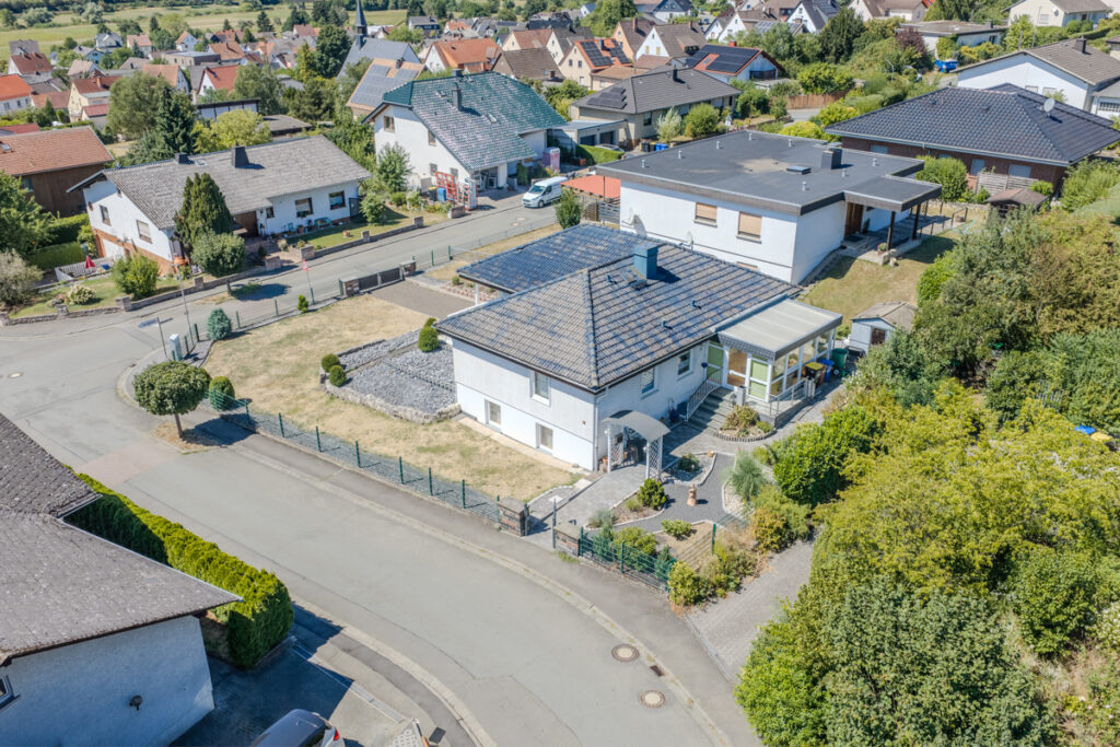 Haus mit Wintergarten