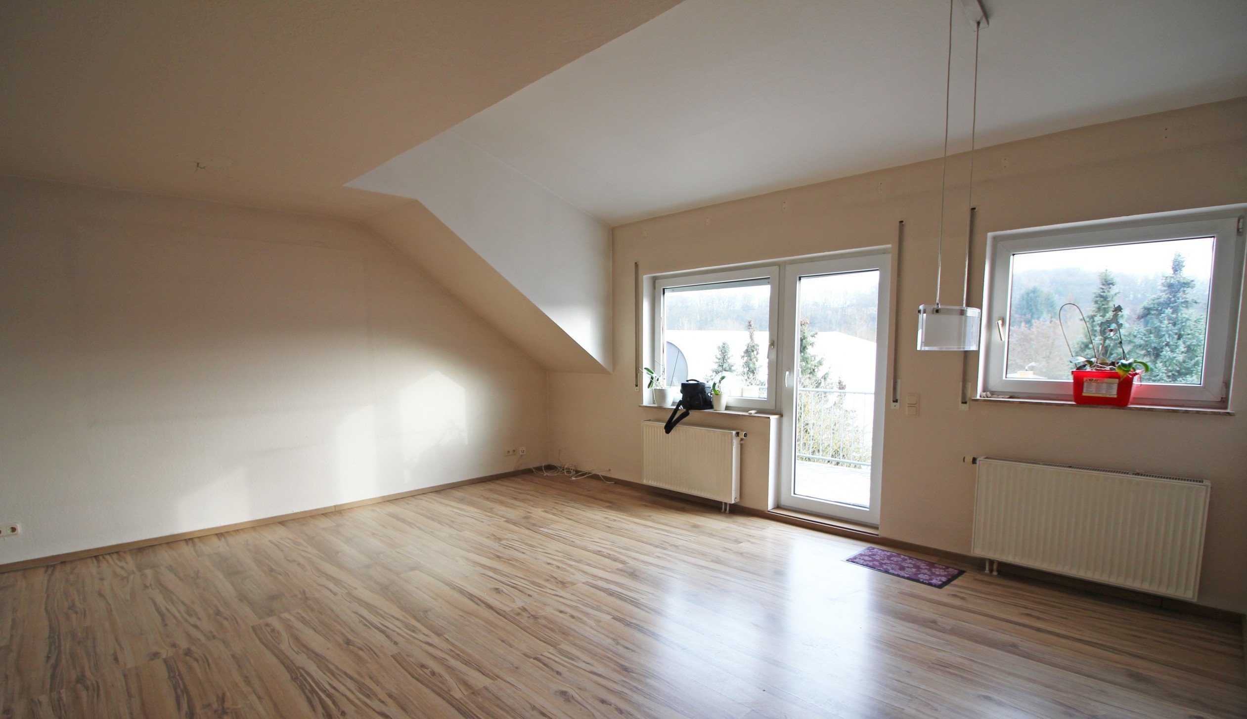 Raum vor dem Homestaging